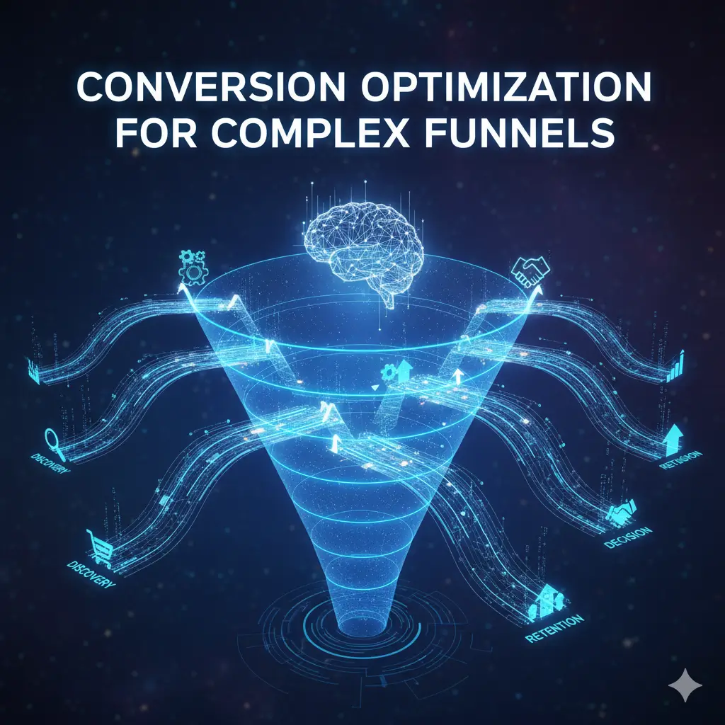 Conversion Optimization for Complex Funnels